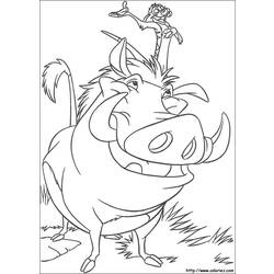 Coloring page: The Lion King (Animation Movies) #73617 - Free Printable Coloring Pages