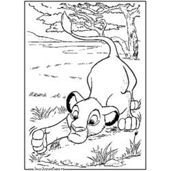 Coloring page: The Lion King (Animation Movies) #73620 - Free Printable Coloring Pages