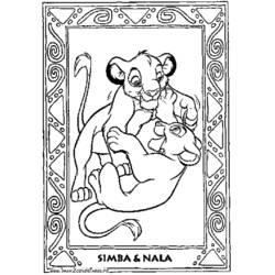 Coloring page: The Lion King (Animation Movies) #73628 - Printable coloring pages