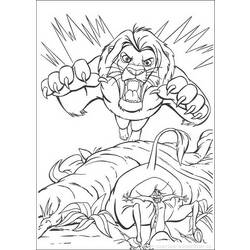 Coloring page: The Lion King (Animation Movies) #73653 - Free Printable Coloring Pages