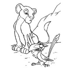 Coloring page: The Lion King (Animation Movies) #73656 - Free Printable Coloring Pages