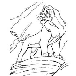 Coloring page: The Lion King (Animation Movies) #73662 - Free Printable Coloring Pages