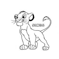 Coloring page: The Lion King (Animation Movies) #73686 - Printable coloring pages