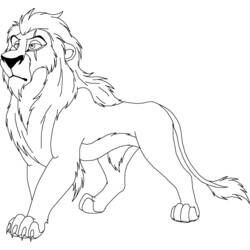 Coloring page: The Lion King (Animation Movies) #73691 - Free Printable Coloring Pages