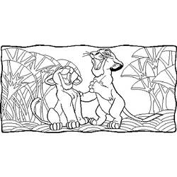 Coloring page: The Lion King (Animation Movies) #73693 - Free Printable Coloring Pages