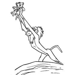 Coloring page: The Lion King (Animation Movies) #73697 - Free Printable Coloring Pages