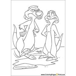 Coloring page: The Lion King (Animation Movies) #73701 - Free Printable Coloring Pages