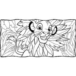 Coloring page: The Lion King (Animation Movies) #73704 - Free Printable Coloring Pages
