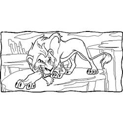 Coloring page: The Lion King (Animation Movies) #73714 - Free Printable Coloring Pages