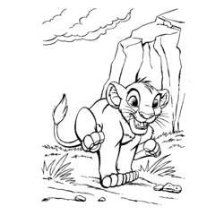 Coloring page: The Lion King (Animation Movies) #73724 - Free Printable Coloring Pages
