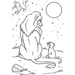 Coloring page: The Lion King (Animation Movies) #73726 - Free Printable Coloring Pages