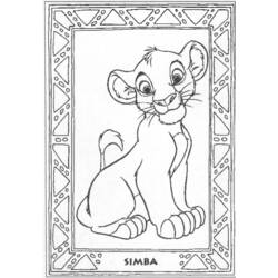 Coloring page: The Lion King (Animation Movies) #73733 - Printable coloring pages