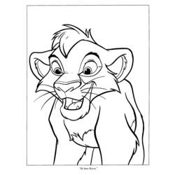 Coloring pages: The Lion King - Printable Coloring Pages