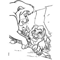 Coloring page: The Lion King (Animation Movies) #73756 - Free Printable Coloring Pages