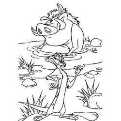 Coloring page: The Lion King (Animation Movies) #73763 - Free Printable Coloring Pages