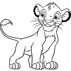 Coloring page: The Lion King (Animation Movies) #73771 - Free Printable Coloring Pages