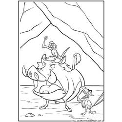 Coloring page: The Lion King (Animation Movies) #73793 - Free Printable Coloring Pages