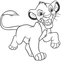 Coloring page: The Lion King (Animation Movies) #73804 - Free Printable Coloring Pages