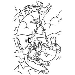 Coloring page: The Lion King (Animation Movies) #73812 - Free Printable Coloring Pages
