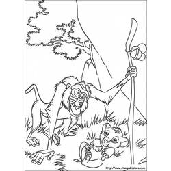 Coloring page: The Lion King (Animation Movies) #73832 - Free Printable Coloring Pages