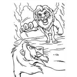 Coloring page: The Lion King (Animation Movies) #73836 - Printable coloring pages