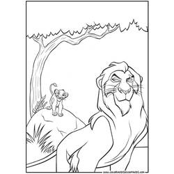 Coloring page: The Lion King (Animation Movies) #73853 - Free Printable Coloring Pages