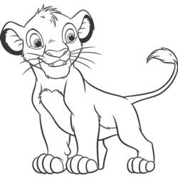 Coloring page: The Lion King (Animation Movies) #73857 - Free Printable Coloring Pages