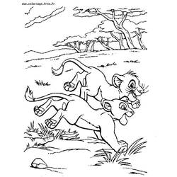 Coloring page: The Lion King (Animation Movies) #73875 - Free Printable Coloring Pages
