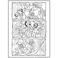 Coloring page: The Lion King (Animation Movies) #73889 - Printable coloring pages