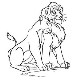 Coloring page: The Lion King (Animation Movies) #73962 - Free Printable Coloring Pages
