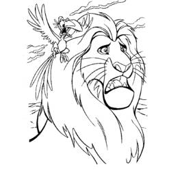 Coloring page: The Lion King (Animation Movies) #73967 - Free Printable Coloring Pages