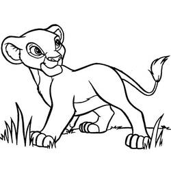 Coloring page: The Lion King (Animation Movies) #74012 - Free Printable Coloring Pages