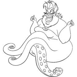 Coloring page: The Little Mermaid (Animation Movies) #127245 - Free Printable Coloring Pages