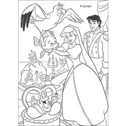 Coloring page: The Little Mermaid (Animation Movies) #127246 - Free Printable Coloring Pages