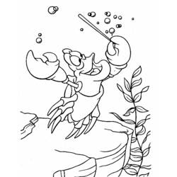Coloring page: The Little Mermaid (Animation Movies) #127263 - Free Printable Coloring Pages