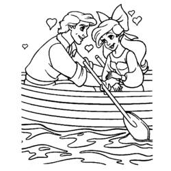 Coloring page: The Little Mermaid (Animation Movies) #127273 - Free Printable Coloring Pages
