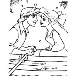 Coloring page: The Little Mermaid (Animation Movies) #127286 - Free Printable Coloring Pages