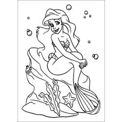 Coloring page: The Little Mermaid (Animation Movies) #127290 - Free Printable Coloring Pages