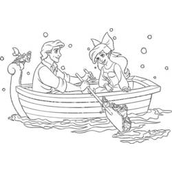 Coloring page: The Little Mermaid (Animation Movies) #127297 - Free Printable Coloring Pages