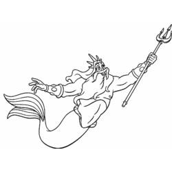 Coloring page: The Little Mermaid (Animation Movies) #127311 - Free Printable Coloring Pages