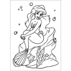 Coloring page: The Little Mermaid (Animation Movies) #127321 - Free Printable Coloring Pages