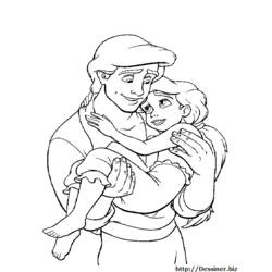 Coloring page: The Little Mermaid (Animation Movies) #127324 - Free Printable Coloring Pages