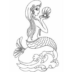 Coloring page: The Little Mermaid (Animation Movies) #127325 - Free Printable Coloring Pages