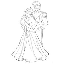 Coloring page: The Little Mermaid (Animation Movies) #127343 - Free Printable Coloring Pages