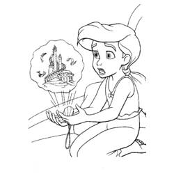 Coloring page: The Little Mermaid (Animation Movies) #127344 - Printable coloring pages