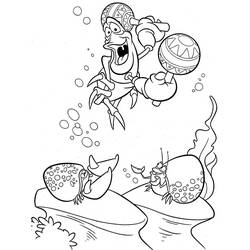 Coloring page: The Little Mermaid (Animation Movies) #127347 - Printable coloring pages