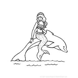 Coloring page: The Little Mermaid (Animation Movies) #127351 - Free Printable Coloring Pages