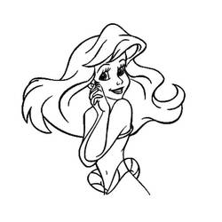 Coloring page: The Little Mermaid (Animation Movies) #127360 - Free Printable Coloring Pages