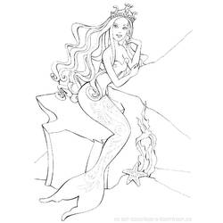 Coloring page: The Little Mermaid (Animation Movies) #127368 - Free Printable Coloring Pages