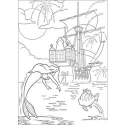 Coloring page: The Little Mermaid (Animation Movies) #127396 - Free Printable Coloring Pages